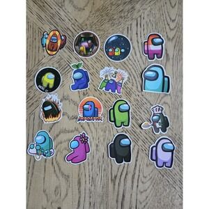 47 Pieces Among US Stickers Sus Decals Set for Kids Adults, Waterproof New
